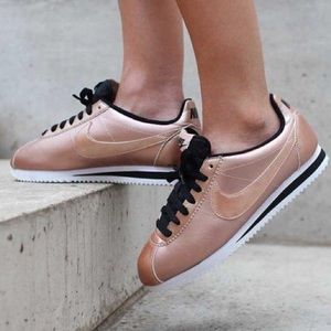 Rose Gold Nike Cortez women’s size 9.5